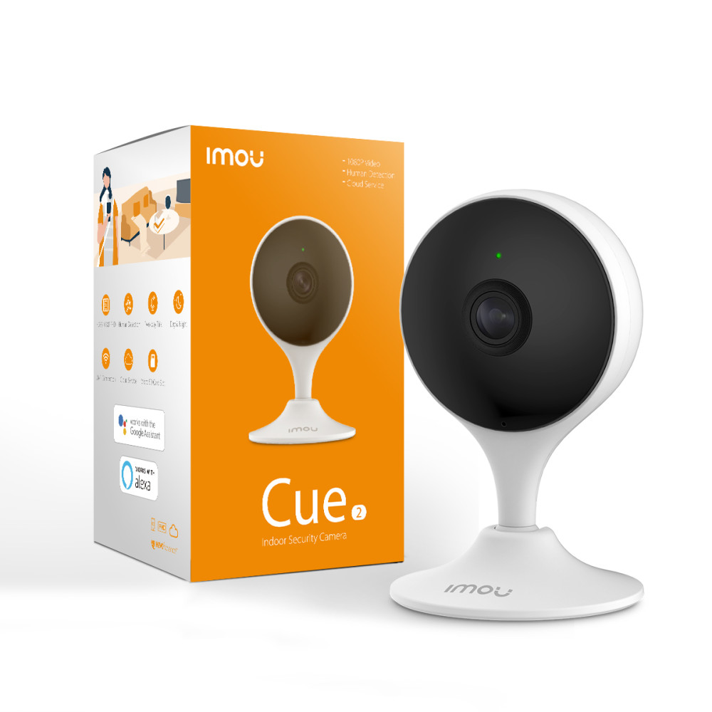 CAMERA CUBE CUE2 2MP FHD 16X IMOU 2.8MM/IR10/SIRENA/WIFI/MICROSD/MIC