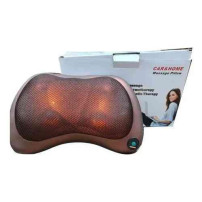 CUSCINO MASSAGGIANTE COLLO SCHIENA SPALLA 4 RULLI CON CALORE PER AUTO, CASA, UFFICIO (8028)