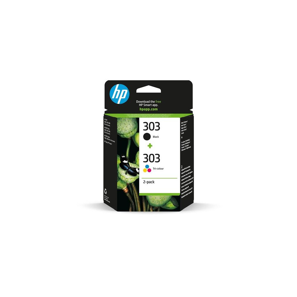 CARTUCCIA ORIGINALE 3YM92AE N.303 KIT NERO + COLORE