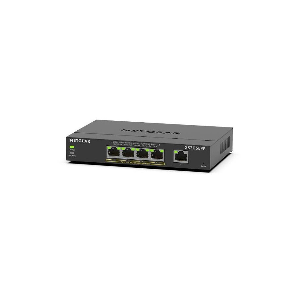 SWITCH RETE 5 PORTE 10/100/1000 GS305EPP-100PES POE