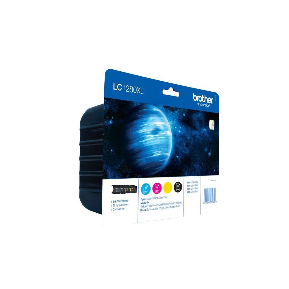 INK BROTHER LC-1280XLVALBP Blister 4C x MFC-J6510DW MFC-J6910DW MFC-J5910DW