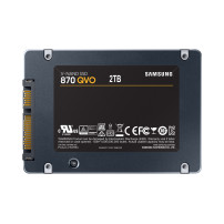 SSD SAMSUNG  2TB 870 QVO 2.5" SATA3 MZ-77Q2T0BW Read:550MB/s-Write:520MB/s