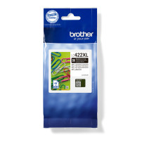 ORIGINAL Brother Cartuccia d'inchiostro nero LC422XLBK LC-422XLBK ~3000 Seiten