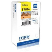 ORIGINAL Epson Cartuccia d'inchiostro giallo C13T70144010 T7014 XXL ~3400 Seiten XXL