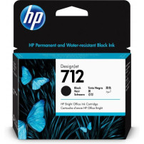 ORIGINAL HP Cartuccia d'inchiostro nero 3ED71A 712 ~450 Seiten 80ml