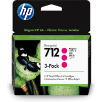 ORIGINAL HP Multipack magenta 3ED78A 712 ~1050 Seiten 87ml