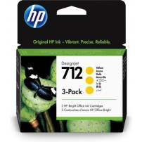 ORIGINAL HP Multipack giallo 3ED79A 712 ~1050 Seiten 87ml