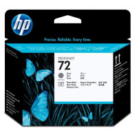 ORIGINAL HP Testina per stampa Grigio / Nero (Foto) C9380A 72
