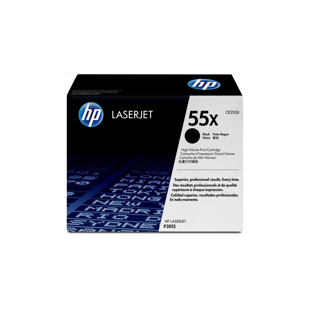 ORIGINAL HP toner nero CE255X 55X ~12500 Seiten