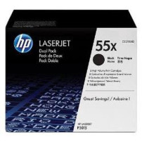 ORIGINAL HP Multipack nero CE255XD 55X ~25000 Seiten Pacco doppio