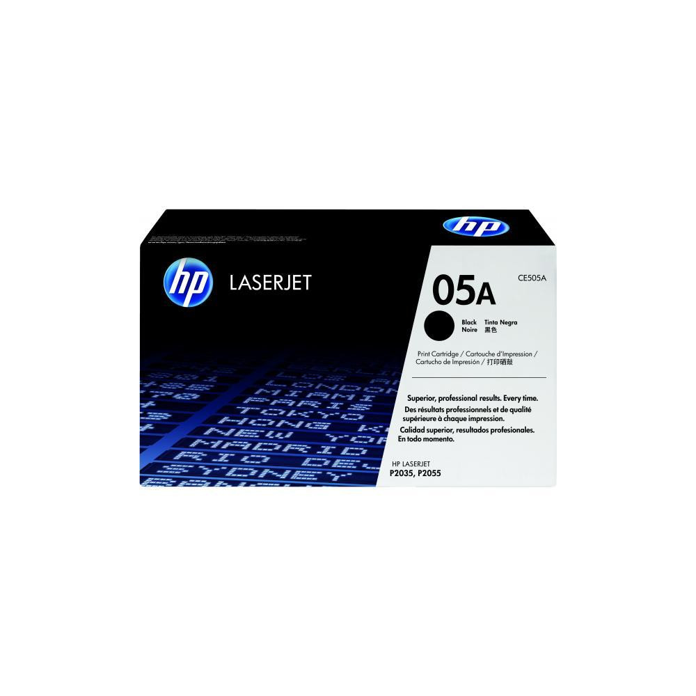 ORIGINAL HP toner nero CE505A 05A ~2300 Seiten