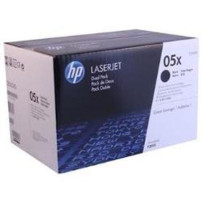 ORIGINAL HP Multipack nero CE505XD 05X ~13000 Seiten pacco con 2 pezzi Ã  6.500 p.