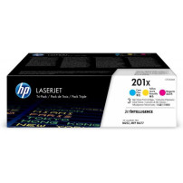 ORIGINAL HP Multipack ciano / magenta / giallo CF253XM 201X ~6900 Seiten