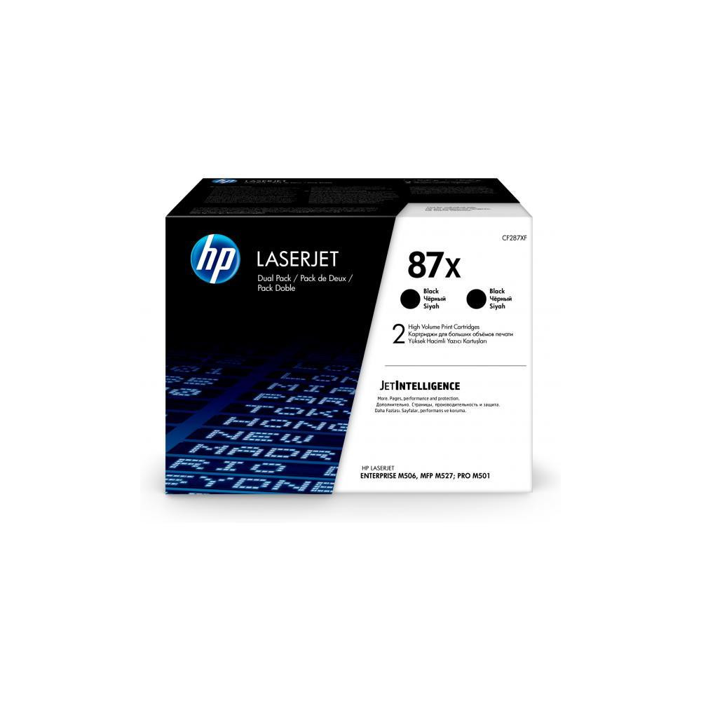 ORIGINAL HP Multipack nero CF287XD 87X ~36000 Seiten