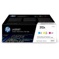 ORIGINAL HP Multipack ciano / magenta / giallo CF440AM 312A ~8100 Seiten CF381A + CF382A + CF383A