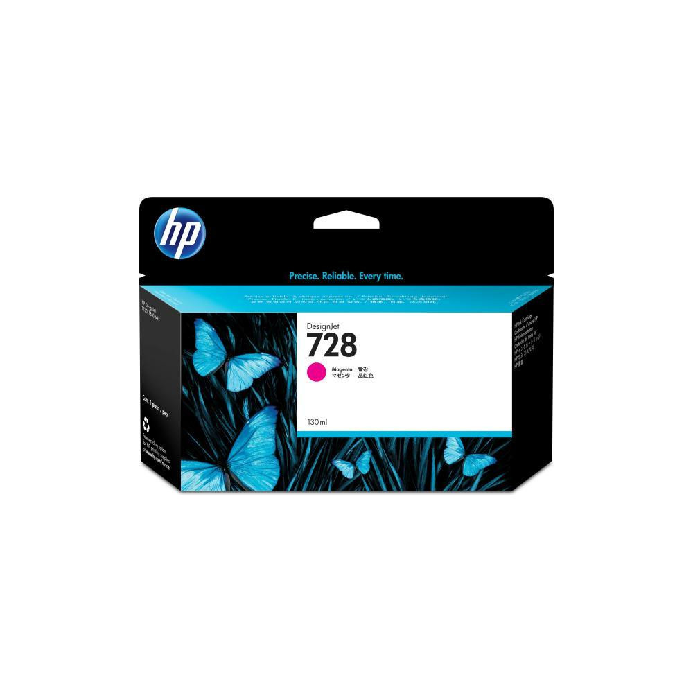 ORIGINAL HP Cartuccia d'inchiostro magenta F9J66A 728 130ml
