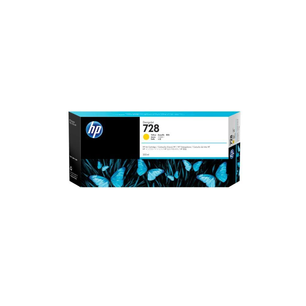 ORIGINAL HP Cartuccia d'inchiostro giallo F9K15A 728 300ml