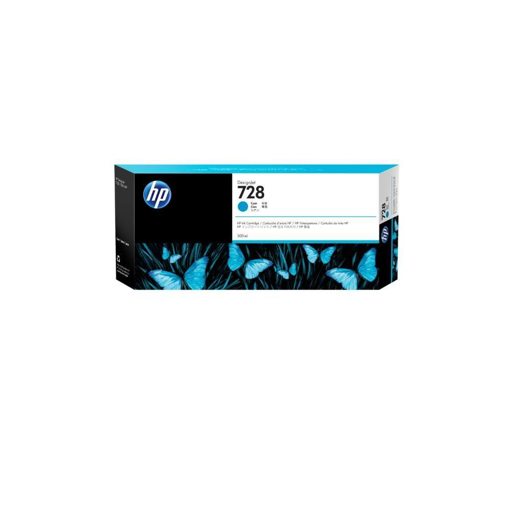 ORIGINAL HP Cartuccia d'inchiostro ciano F9K17A 728 300ml