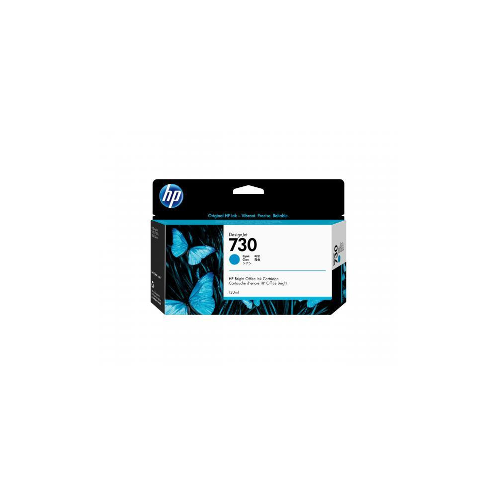 ORIGINAL HP Cartuccia d'inchiostro ciano P2V62A 730 130ml