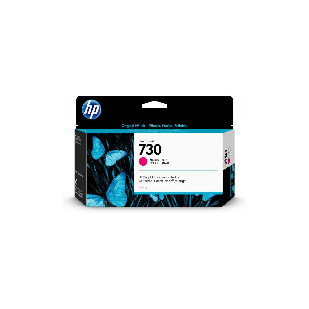 ORIGINAL HP Cartuccia d'inchiostro magenta P2V63A 730 130ml