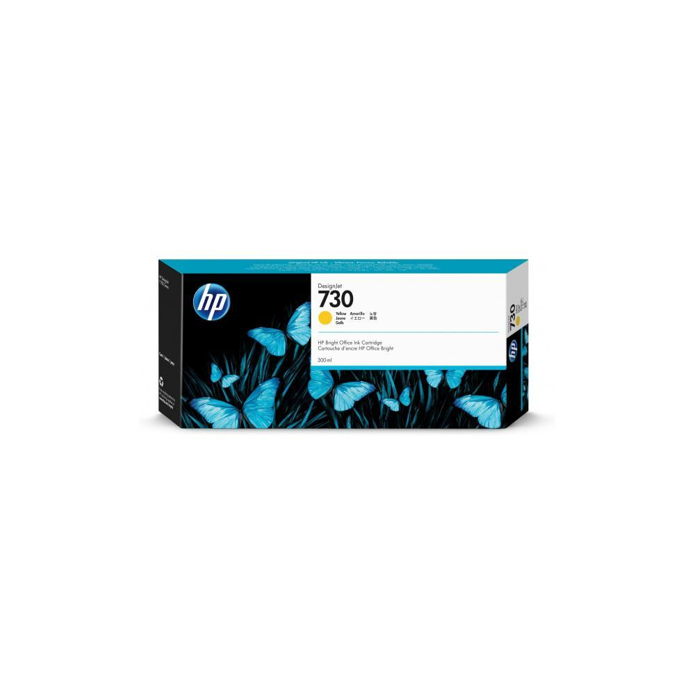 ORIGINAL HP Cartuccia d'inchiostro giallo P2V70A 730 300ml