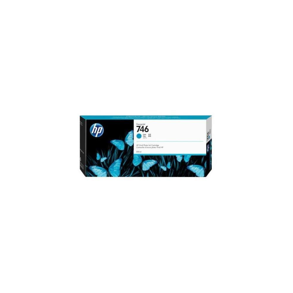 ORIGINAL HP Cartuccia d'inchiostro ciano P2V80A 746 300ml