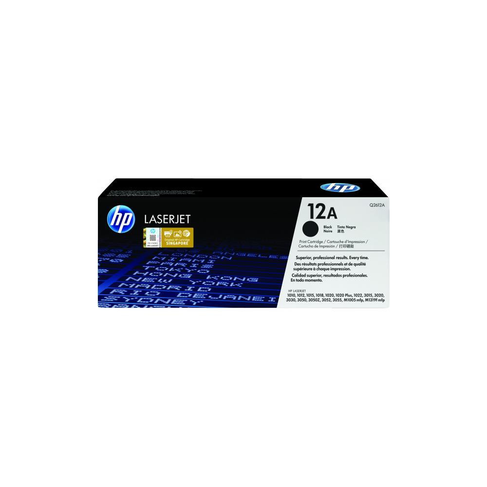 ORIGINAL HP toner nero Q2612A 12A ~2000 Seiten ORIGINAL HP toner nero Q2612A 12A ~2000 Seiten