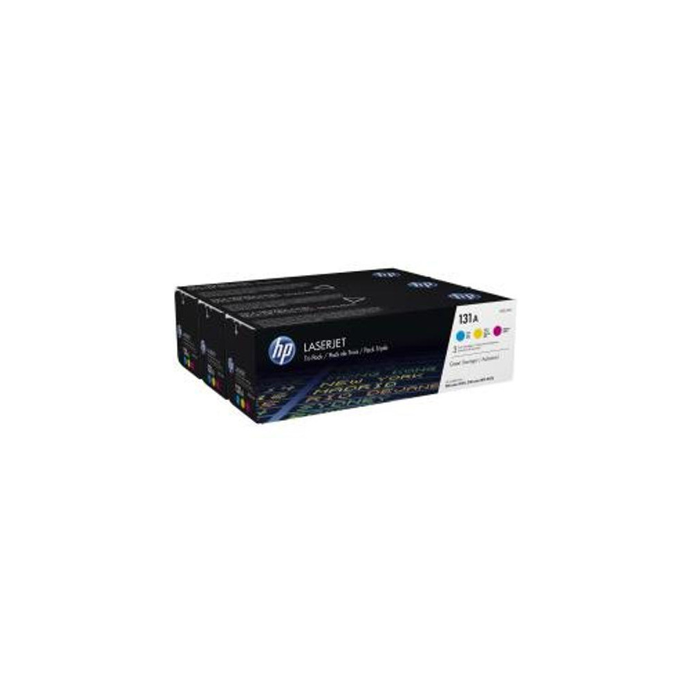 ORIGINAL HP Multipack ciano / magenta / giallo U0SL1AM 131A ~5400 Seiten CF211A + CF212A + CF213A