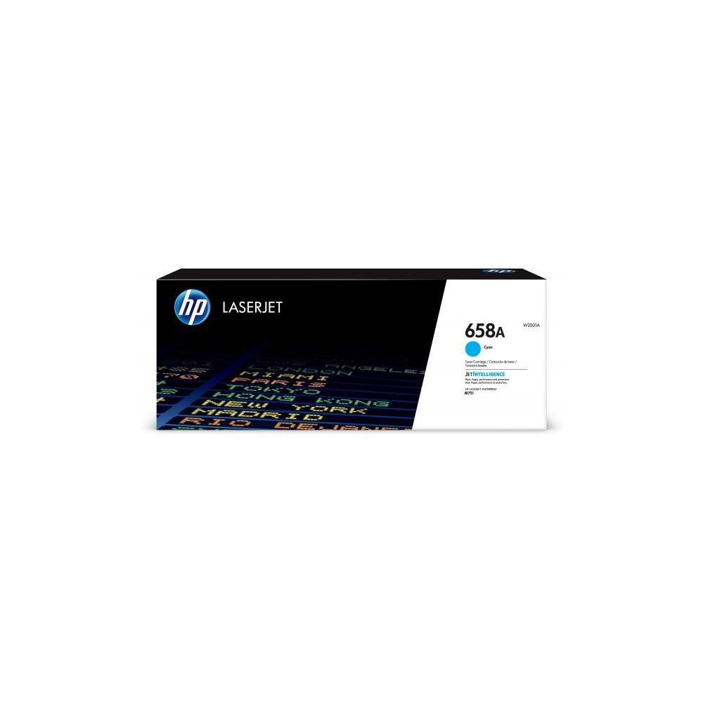 ORIGINAL HP toner ciano W2001A 658A ~6000 Seiten