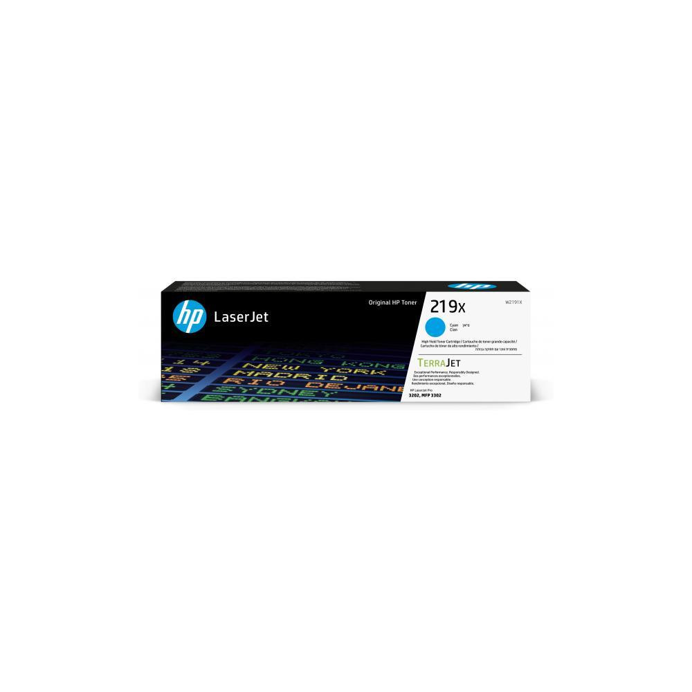 ORIGINAL HP toner ciano W2191X 219X ~2500 Seiten