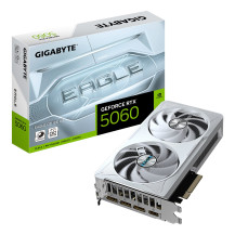 GIGABYTE GeForce RTX 5060 EAGLE OC ICE 8G Scheda Grafica - 8GB GDDR7, 128bit, PCI-E 5.0, 2550 MHz Frequenza core, 3 x DisplayPor