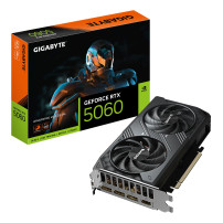 GIGABYTE GeForce RTX 5060 WINDFORCE MAX OC 8G Scheda Grafica – 8 GB GDDR7, 128 bit, PCI-E 5.0, 2512 MHz Frequenza del core, 3 x 
