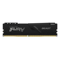 Kingston Technology FURY Beast 32GB 3200MT/s DDR4 CL16 DIMM (Kit da 2) 1Gx8 Black