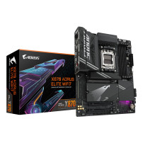 GIGABYTE X870 AORUS ELITE WIFI7 Scheda Madre - Supporta CPU AMD Ryzen 9000, 16+2+2 fasi VRM, fino a 8000MHz DDR5 (OC), 3xPCIe 5.