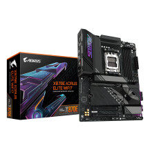 GIGABYTE X870E AORUS ELITE WIFI7 Scheda Madre - Supporta CPU AMD Ryzen 9000, 16+2+2 fasi VRM digitali, fino a 8000Hz DDR5 (OC), 