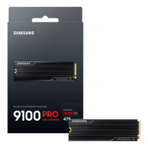Samsung 9100 PRO Heatsink PCIe® 5.0 NVMe™ M.2 SSD - 4 TB