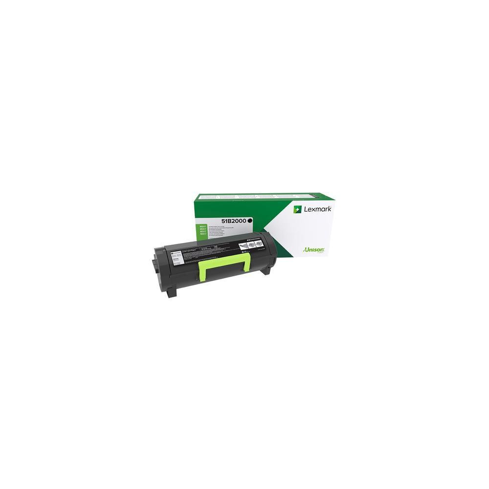 ORIGINAL Lexmark toner nero 51B2000 MS/MX317/417/517/617 ~2500 Seiten