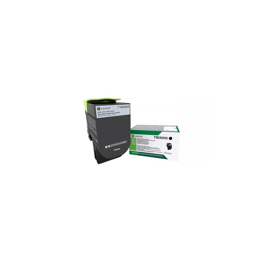 ORIGINAL Lexmark toner nero 71B20K0 CS/CX317/417/517 ~3000 Seiten