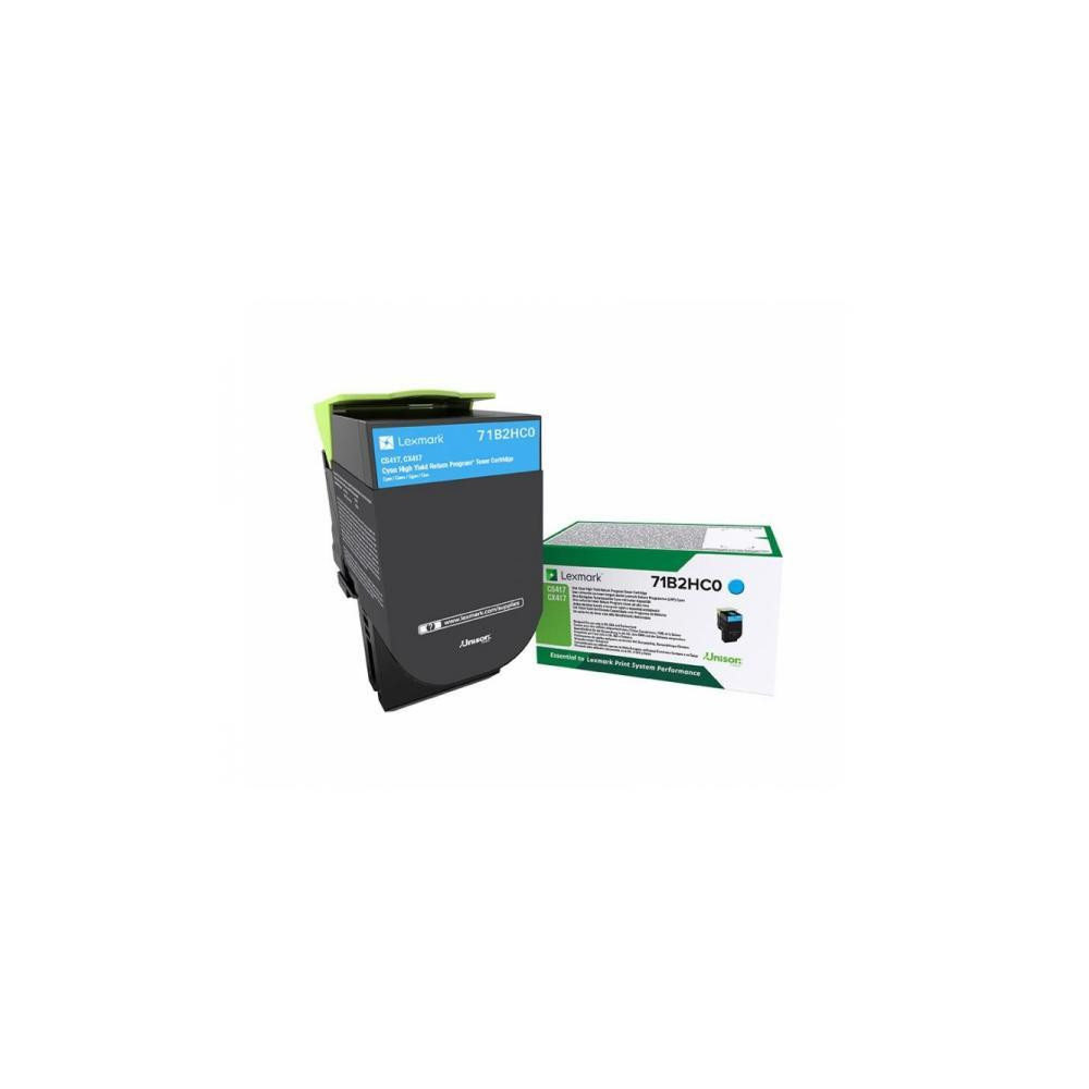 ORIGINAL Lexmark toner ciano 71B2HC0 CS/CX417/517 ~3500 Seiten