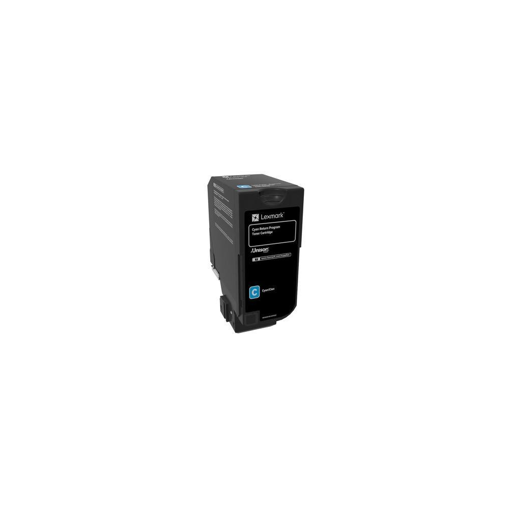 ORIGINAL Lexmark toner ciano 74C20C0 CS/CX725 ~3000 Seiten