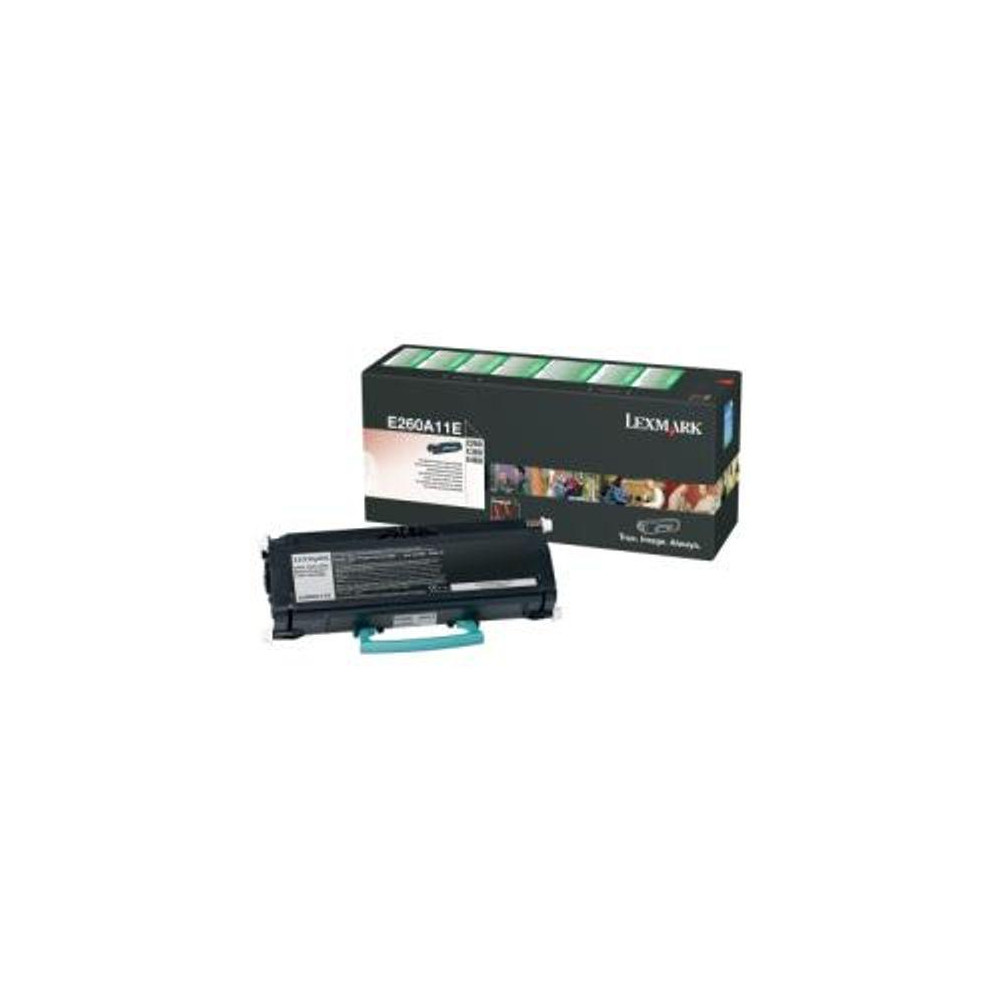 ORIGINAL Lexmark toner nero E260A11E E260/360/460/462 ~3500 Seiten