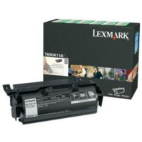 ORIGINAL Lexmark toner nero T650A11E T650 ~7000 Seiten unitÃ  di stampa, combinato tamburo/cartuccia, cassetta di ritorno