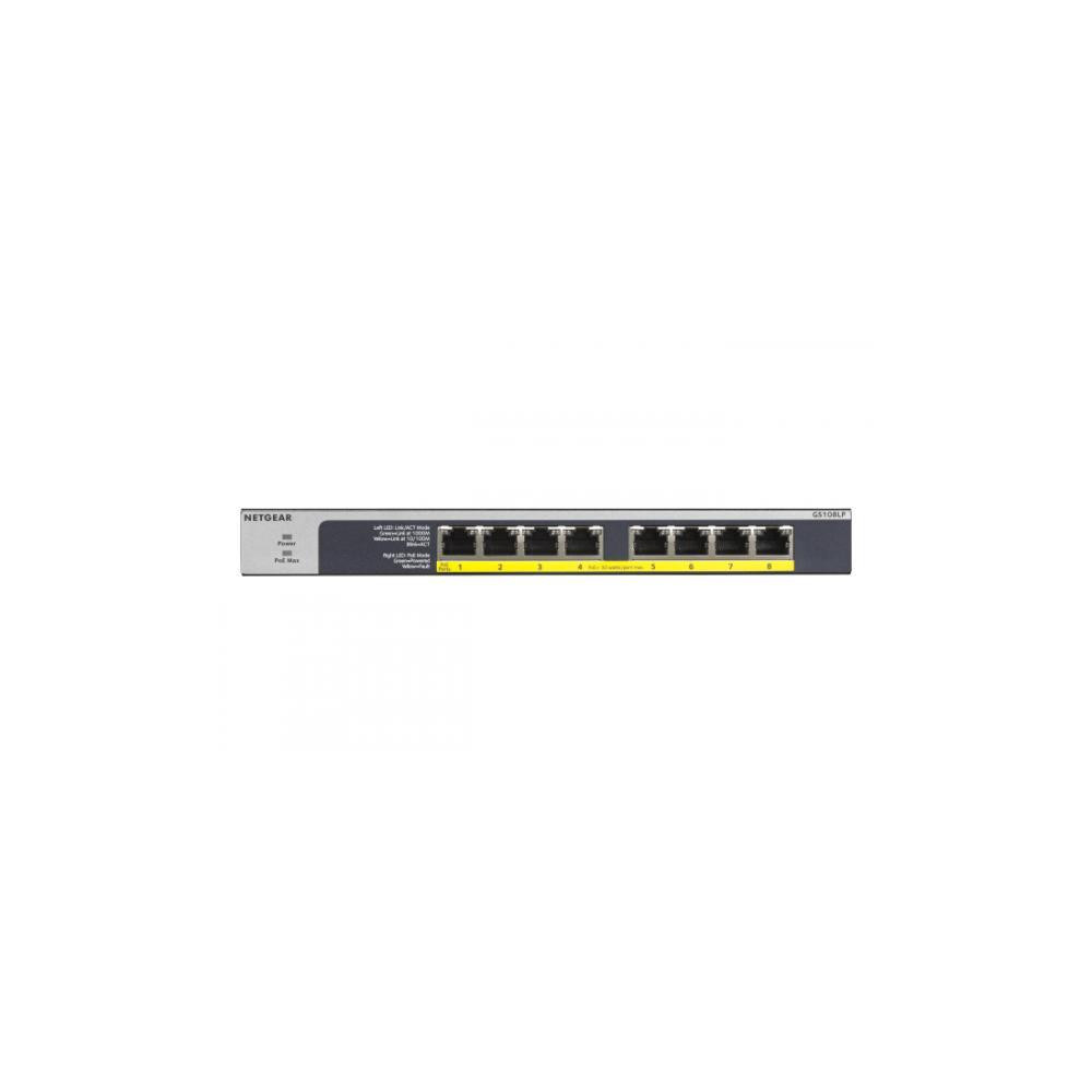 NETGEAR Switch  8-port 10/100/1000 GS108LP-100EUS