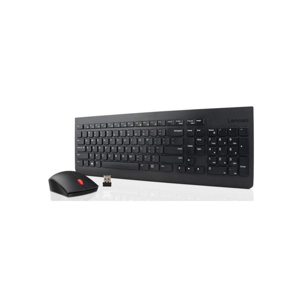 Lenovo 4X30M39497 tastiera Mouse incluso Universale RF Wireless QWERTY Inglese US Nero