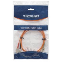 Intellinet 1.0m LC-SC M/M cavo InfiniBand e in fibra ottica 1 m Arancione