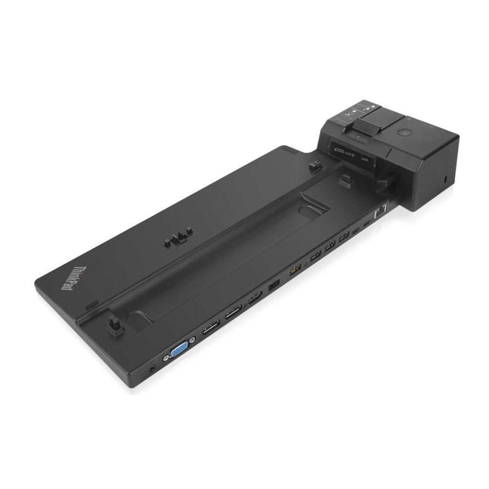 Lenovo 40AJ0135EU replicatore di porte e docking station per laptop Nero