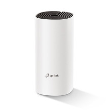 TP-Link Deco E4 (1-pack) Dual-band (2.4 GHz/5 GHz) Wi-Fi 5 (802.11ac) Bianco, Grigio Interno