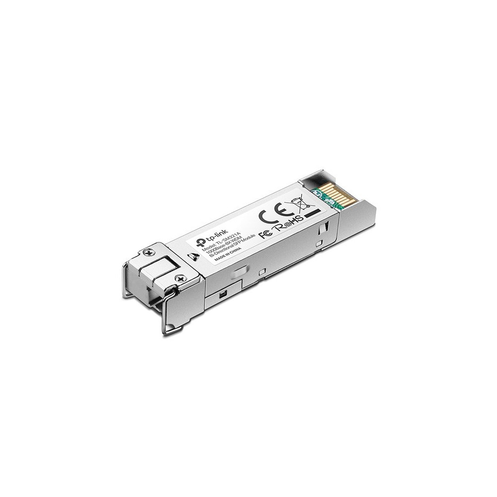 TP-Link TL-SM321B modulo del ricetrasmettitore di rete Fibra ottica 1250 Mbit/s SFP