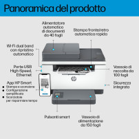 HP LaserJet Stampante multifunzione M234sdw