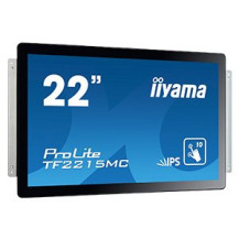 iiyama ProLite TF2215MC-B2 Monitor PC 54,6 cm (21.5") 1920 x 1080 Pixel Full HD LED Touch screen Multi utente Nero